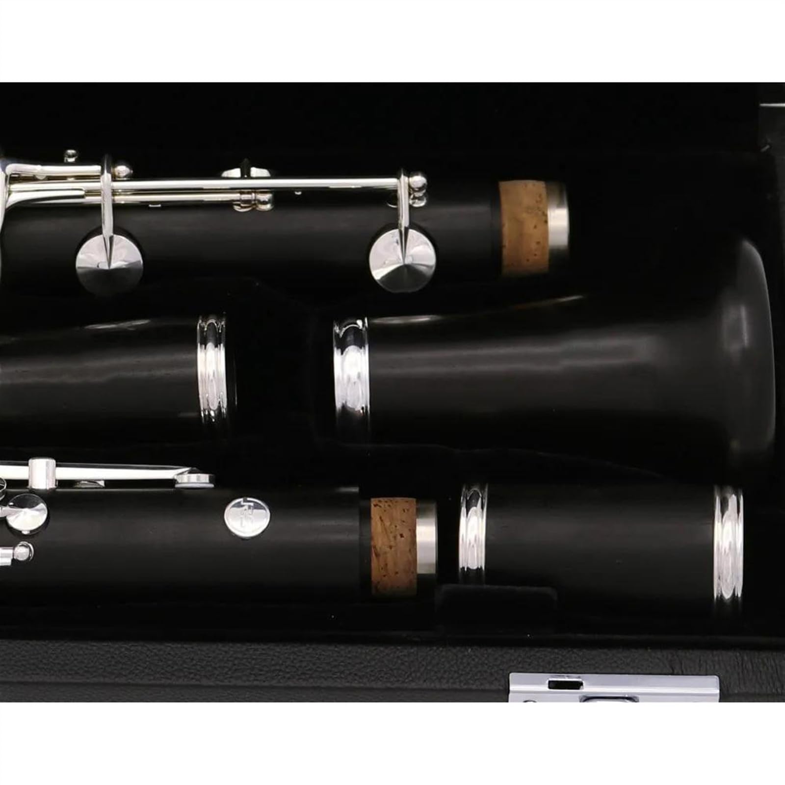 Corpo Tubolare In Legno Di Ebano Un Tono 17 Tasti Chiavi Placcate In Argento Clarinetto Con Custodia E Accessori Clarinetto per Principianti