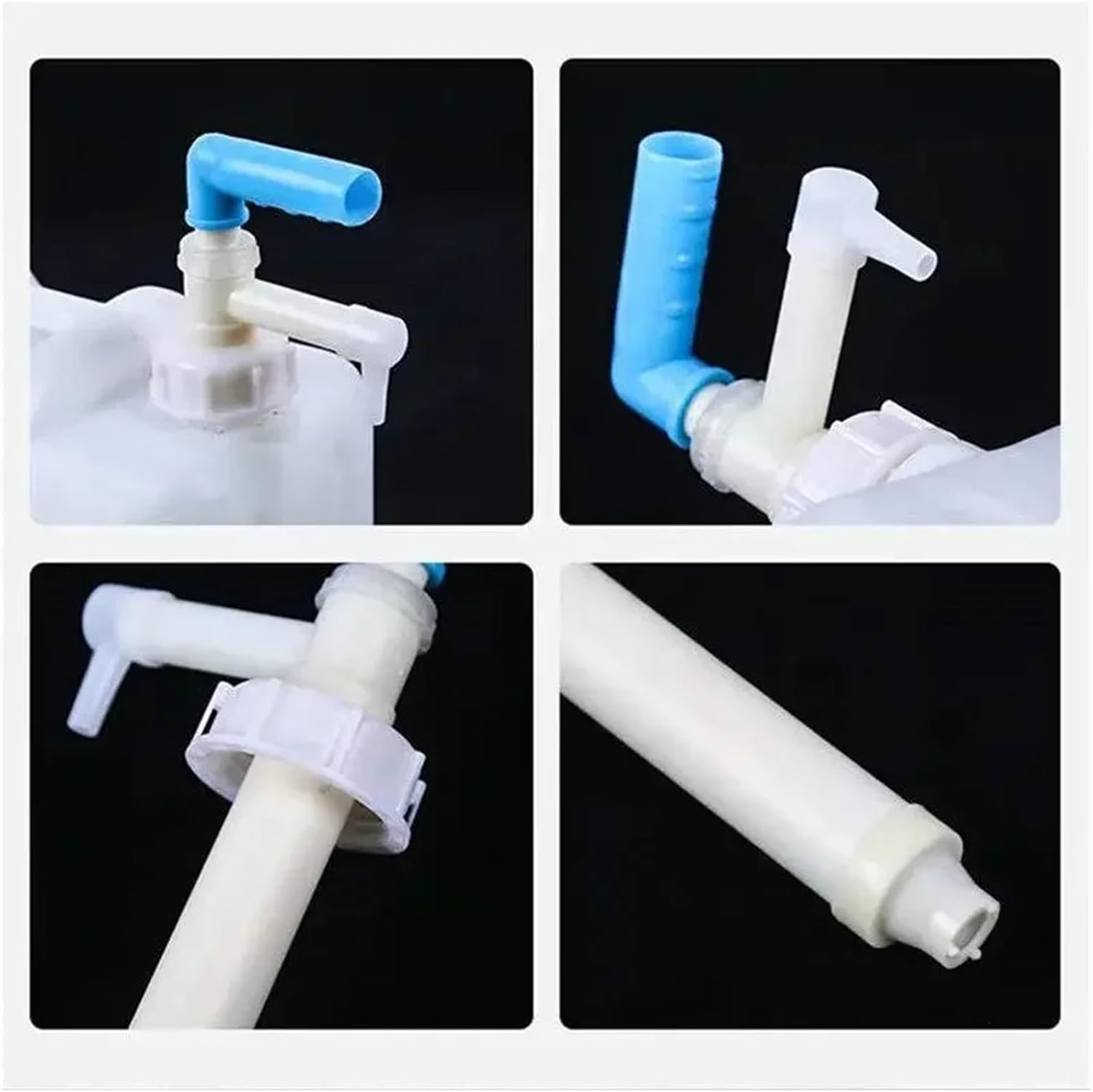 Drum Pump, 2Pcs Manual Liquid Transfer Pump Oil Well Press Head Pipe Pumping Hand Fuel Pumps For Drum Tools,Barrel Pump