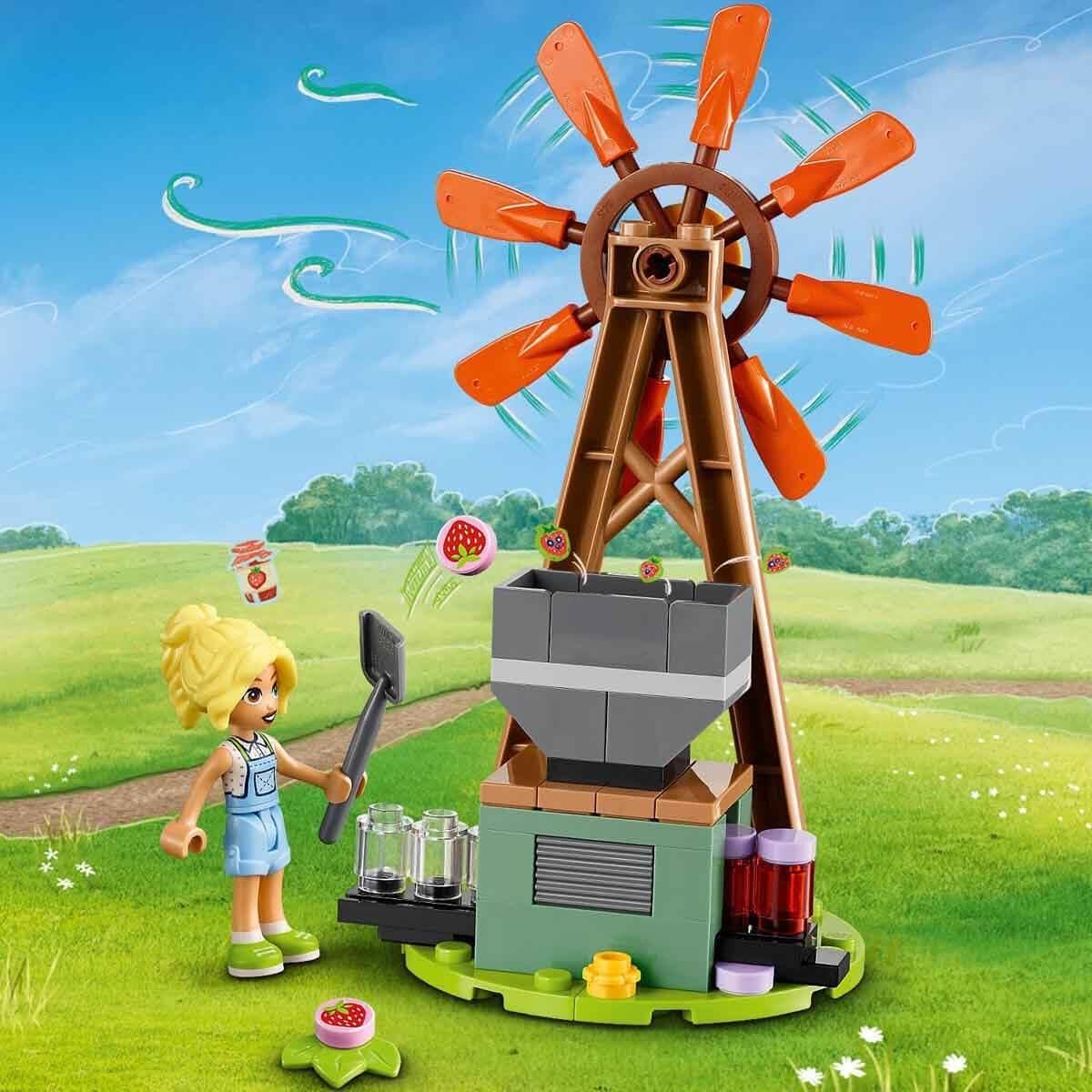 Lego Friends The Sanctuary of The Farm Animals, Building Toy with Tractor, Mill, 3 Mini Dolls and 5 Animals, Toys for Girls and Children from 6 Years and Older, Gift Ideas 42617