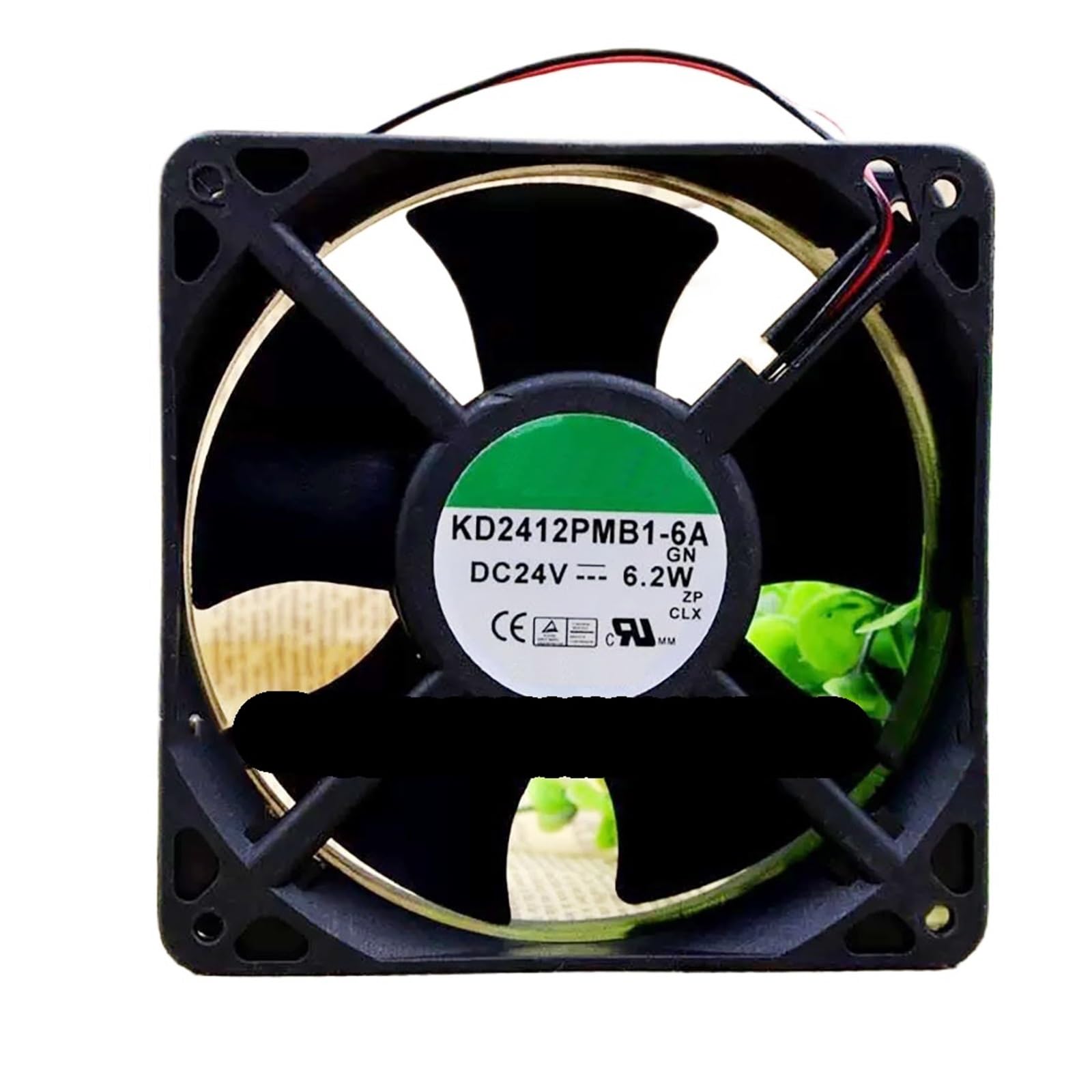 Ventilateur axial 120mm KD2412PMB1-6A de haute précision mécanique sous DC 24V