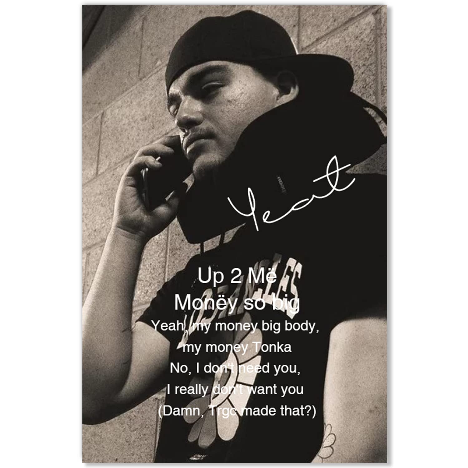 Yeat Poster AftërLyfe - Leinwanddruck 20x30 Cm Für Wohnzimmer Deko