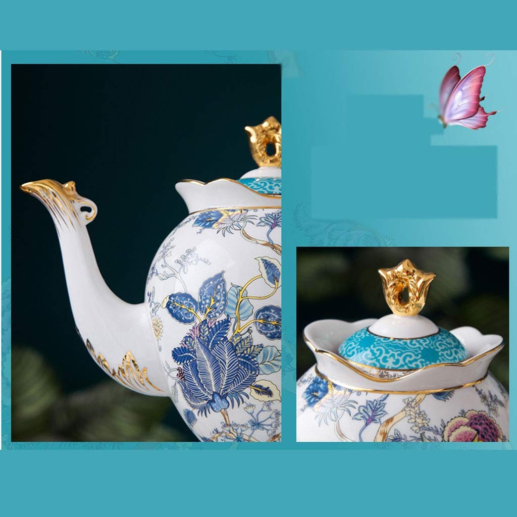Filiżanka do kawy filiżanka do kawy i spodek zestaw porcelana kostna domowy kwiat filiżanka do herbaty pudełko na prezent ceramiczny zestaw do popołudniowej herbaty filiżanki do herbaty i