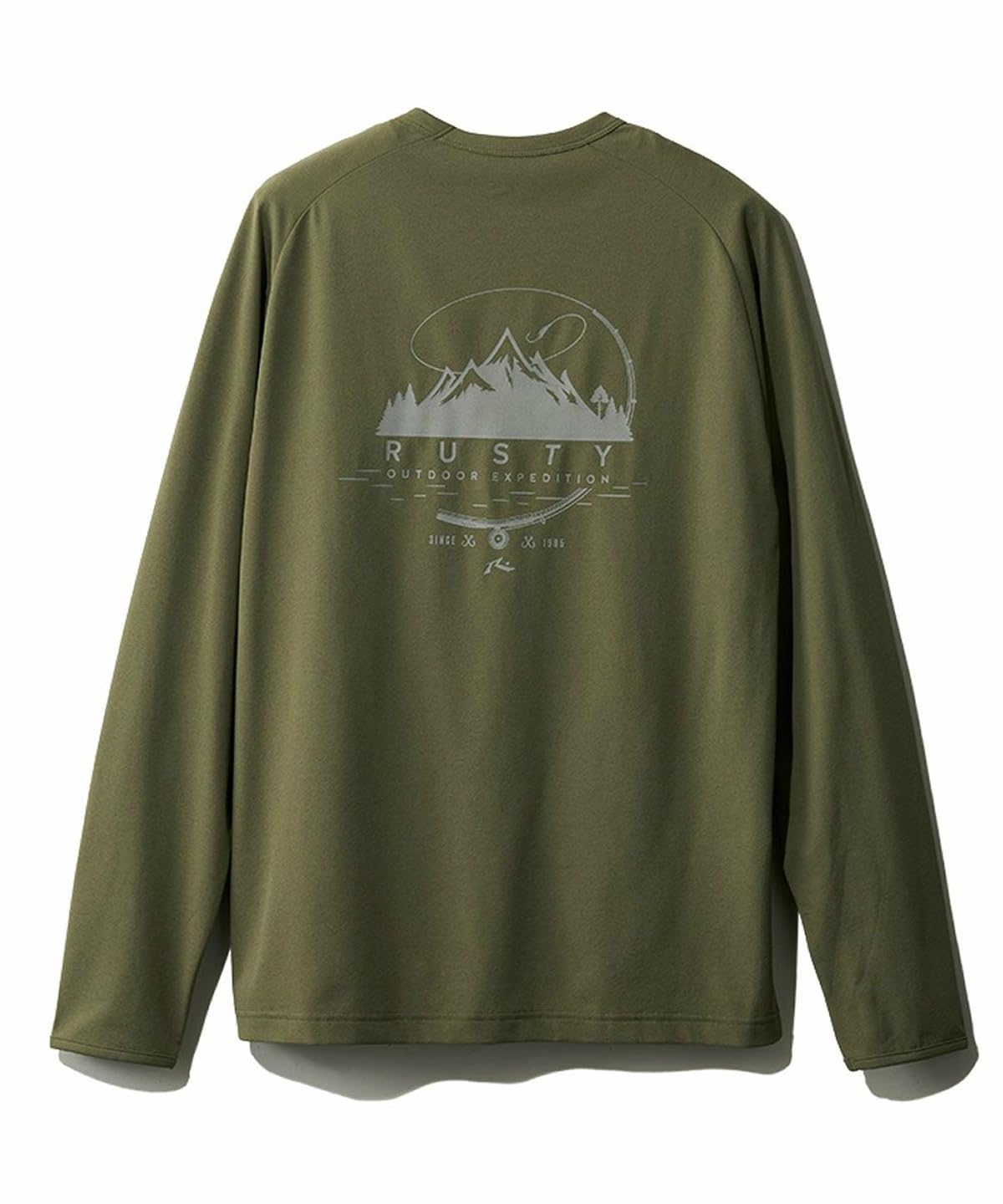 RUSTY レディース フィッシング シャツ（KHA）Lサイズ RUSTY レディース フィッシング シャツ（KHA）Lサイズ