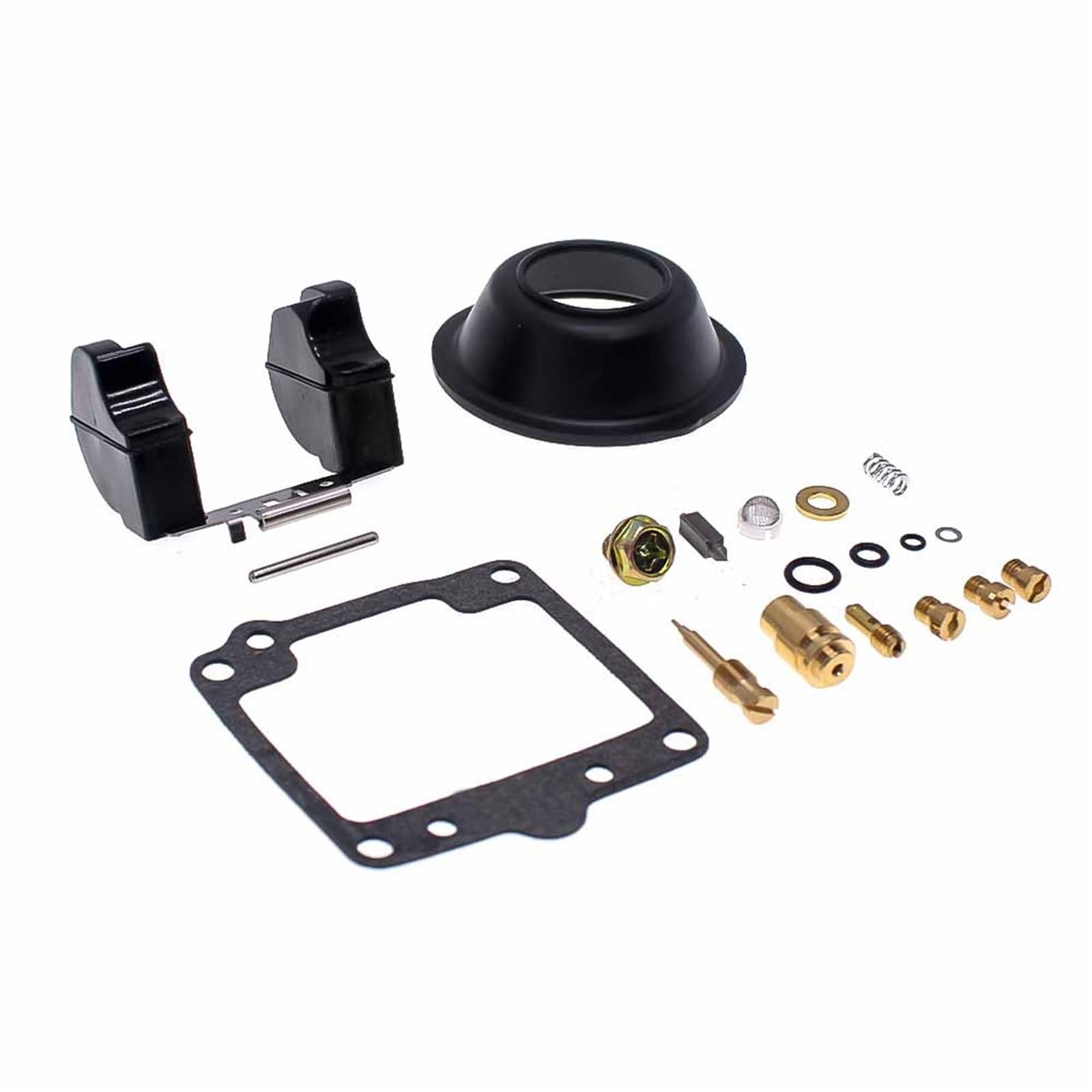 2 Juegos De Kit Reparación Y Reconstrucción Carburador para Suzuki GS450 GS450D GS450Z 1982 1983-incluye Flotador, Válvula Aguja, Juntas, Tóricas