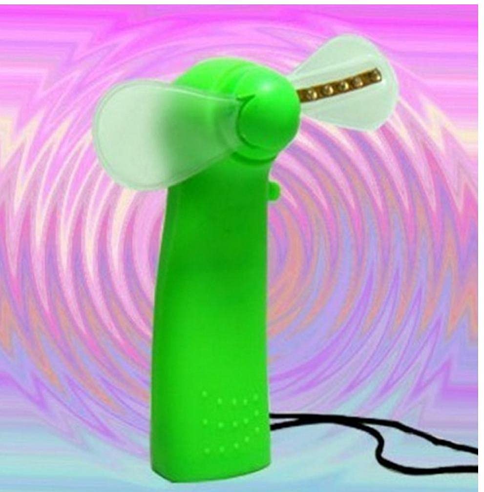 Mini Ventilateur LED Coloré – Moulinet Lumineux, Jouet Pratique Et Rafraîchissant Pour Enfants