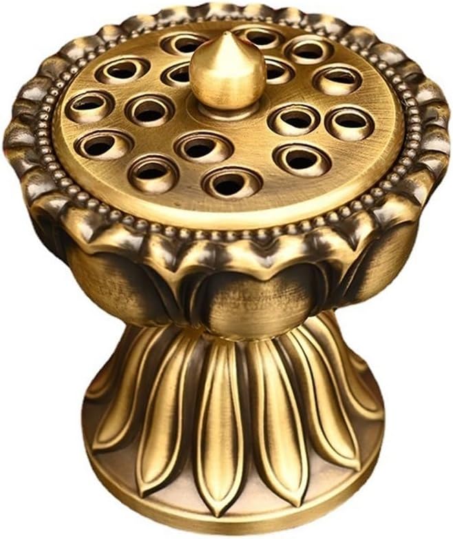 Incense Stick Holder Retro Incense Burner Ornaments Sandalwood Incense Burner Lotus Incense Burner Household Incense Burner Incense Holder for Sticks