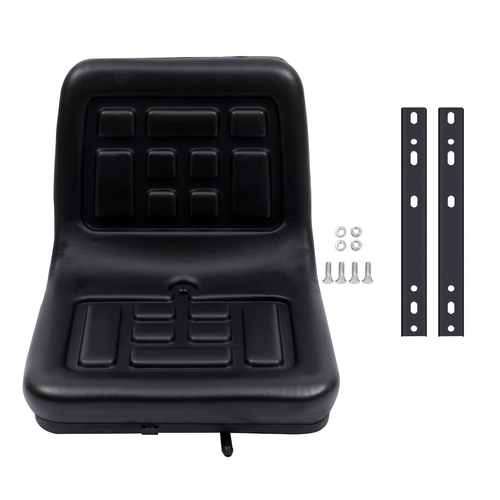 Asiento universal para tractor, asiento elevador, tractor de césped, estable, duradero, cómodo, ajustable, fácil de instalar