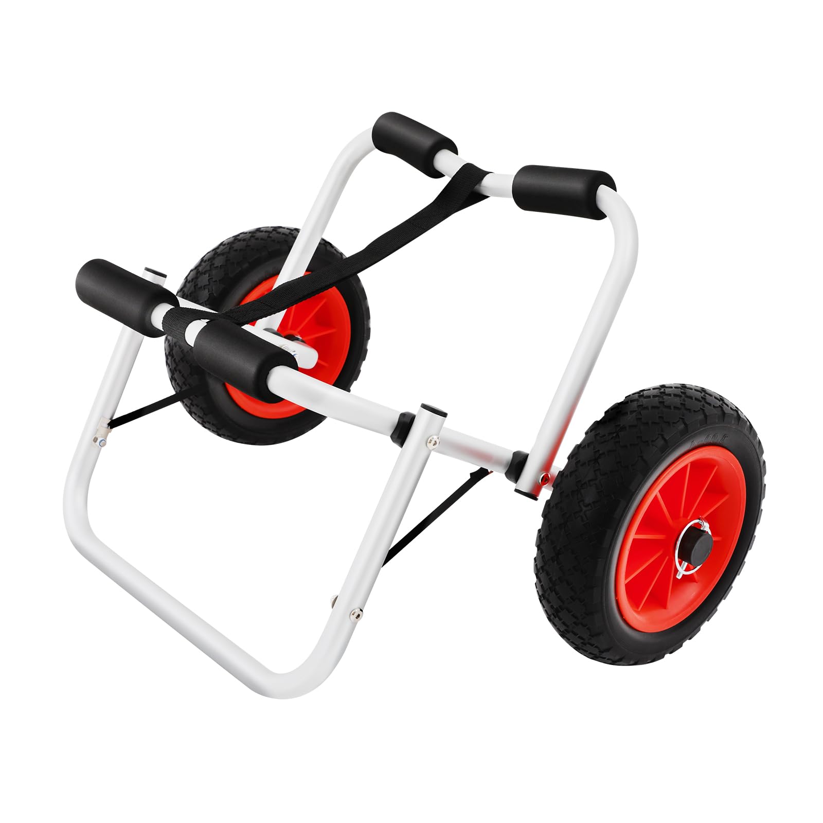 Klappbar Sup Trolley Surfwagen Surfboard Transportwagen Kanuwagen Faltbarer Bootstransporter für Sand und Kies, solide Räder, robust und einfach zu montieren