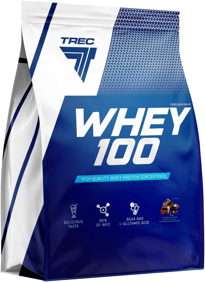 Trec NutritionWhey 100 (Bag), Double Chocolate - 2275g