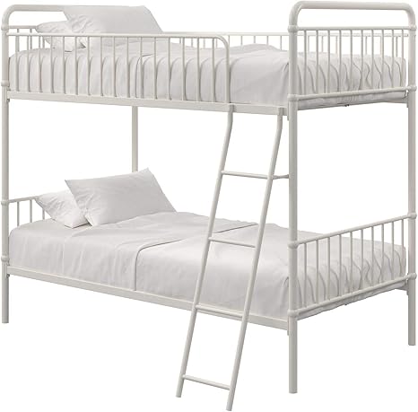 small metal bunk beds