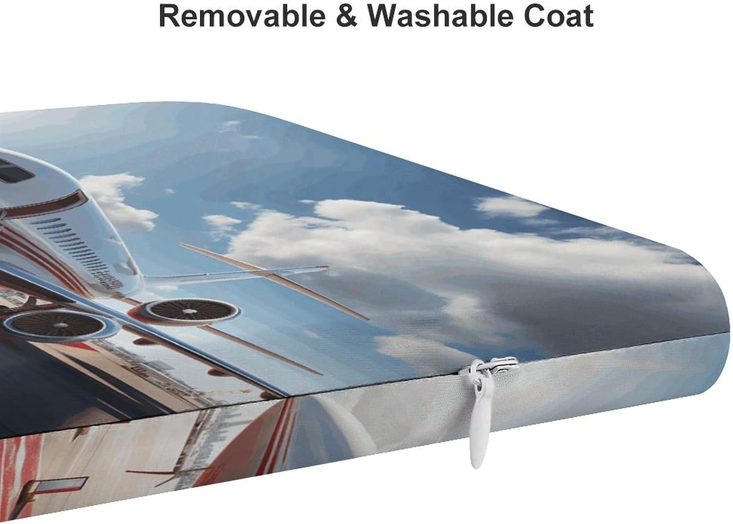 Red Carpet Airplane Chair Cushion Memory Foam Breathable Chair Pads Square Large Pillows Seating Comfort Meditation Floor Pillow Car Seat Cushion for Indoor/Outdoor Chairs