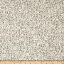 Stof France Le Quilt Lac Des Cygnes Damask, Grey