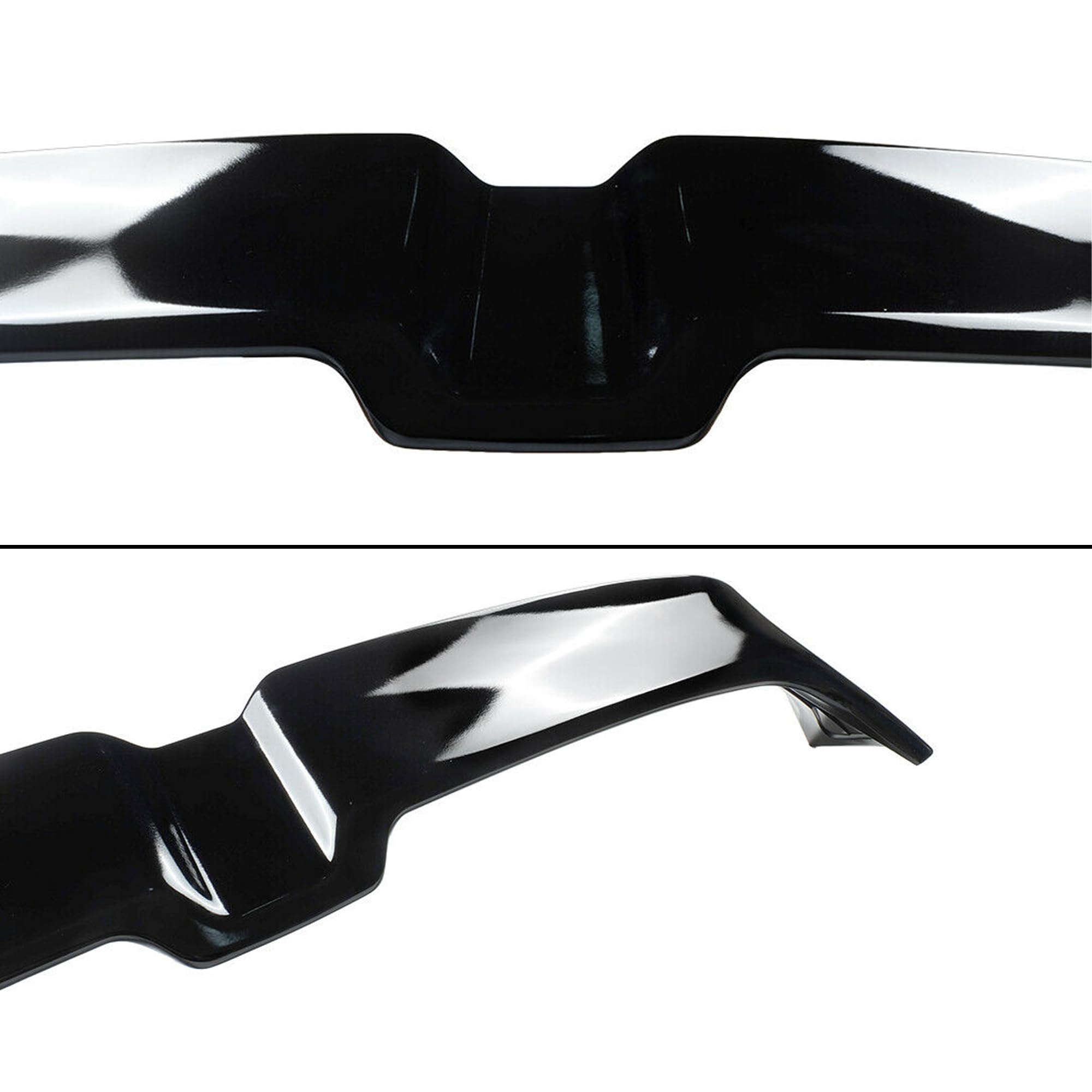 MUTUSAISI Aileron becquet arrière pour Volkswagen VW Golf GTI R GTD GTE R-Line VII Hatchback MK7 2013-2019, Noir Brillant Style Oettinger de Coffre Aile Spoiler de Toit Hayon Wing Arrière Accessoires