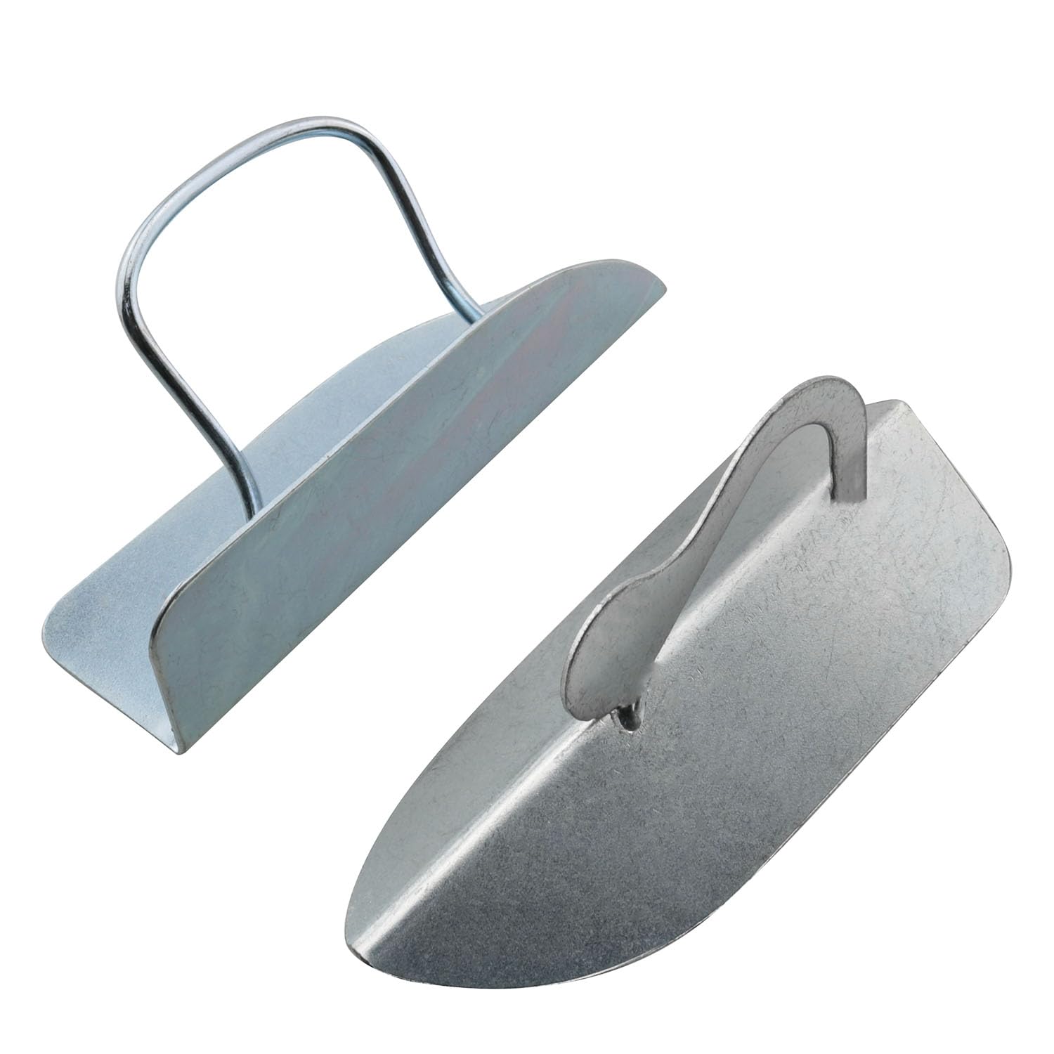 JCBIZ 2Pcs Stainless Steel Shade Corner Tool Interior and Exterior Wall Scraper Small Craftsman Construction Tools Drywall Corner Tool 90 Degree Right Angle Gypsum Wall Corner Scraper