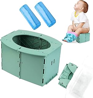Portable Potty for Toddler,Travel Potty for Kids，Travel Potty for Car，Apply toCamping, Tourism, Outdoor, Indoor