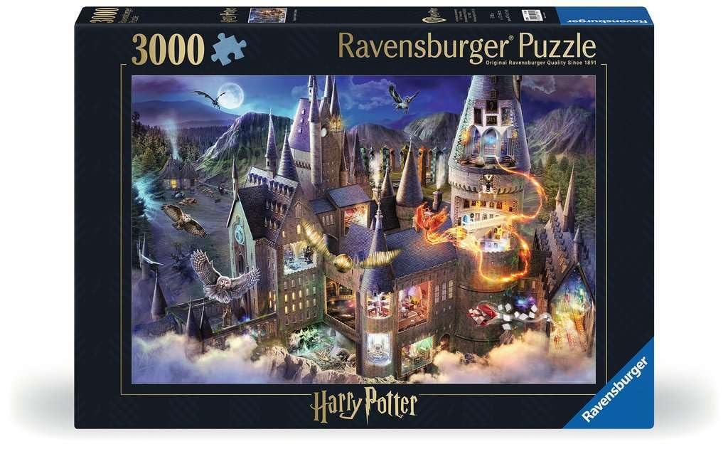Amazon.com: Ravensburger - Harry Potter: Hogwarts Castle - 3000