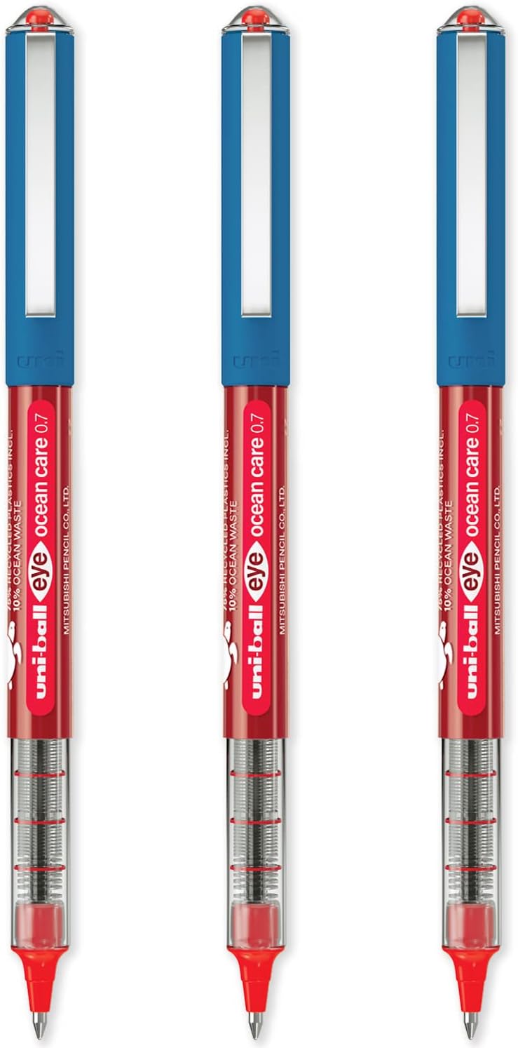 Uni-ball Eye Ocean Care UB-157ROP Green Rollerball Pens. Fine 0.7mm - View #5