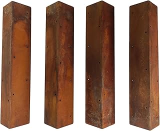 Cor-Ten Steel Garden Bed Corner Brackets