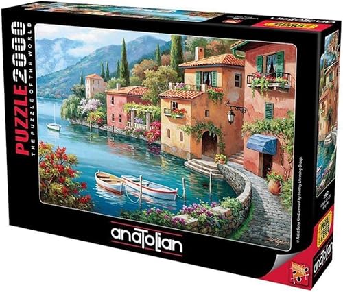 Anatolian Puzzle - Villagio Dal Lago, Rompecabezas de 2000 piezas, #3950