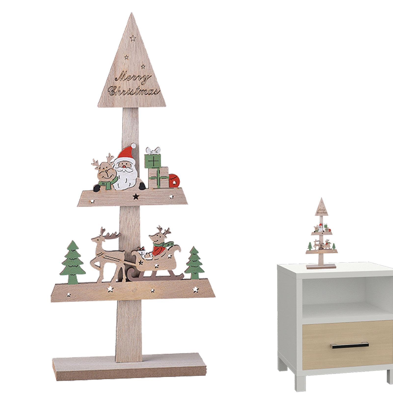 未開封★ テーブルセンターピース飾りホームデコレーション クリスマスツリー Amazon.co.jp: 木製クリスマスツリー,スタンディング クリスマス