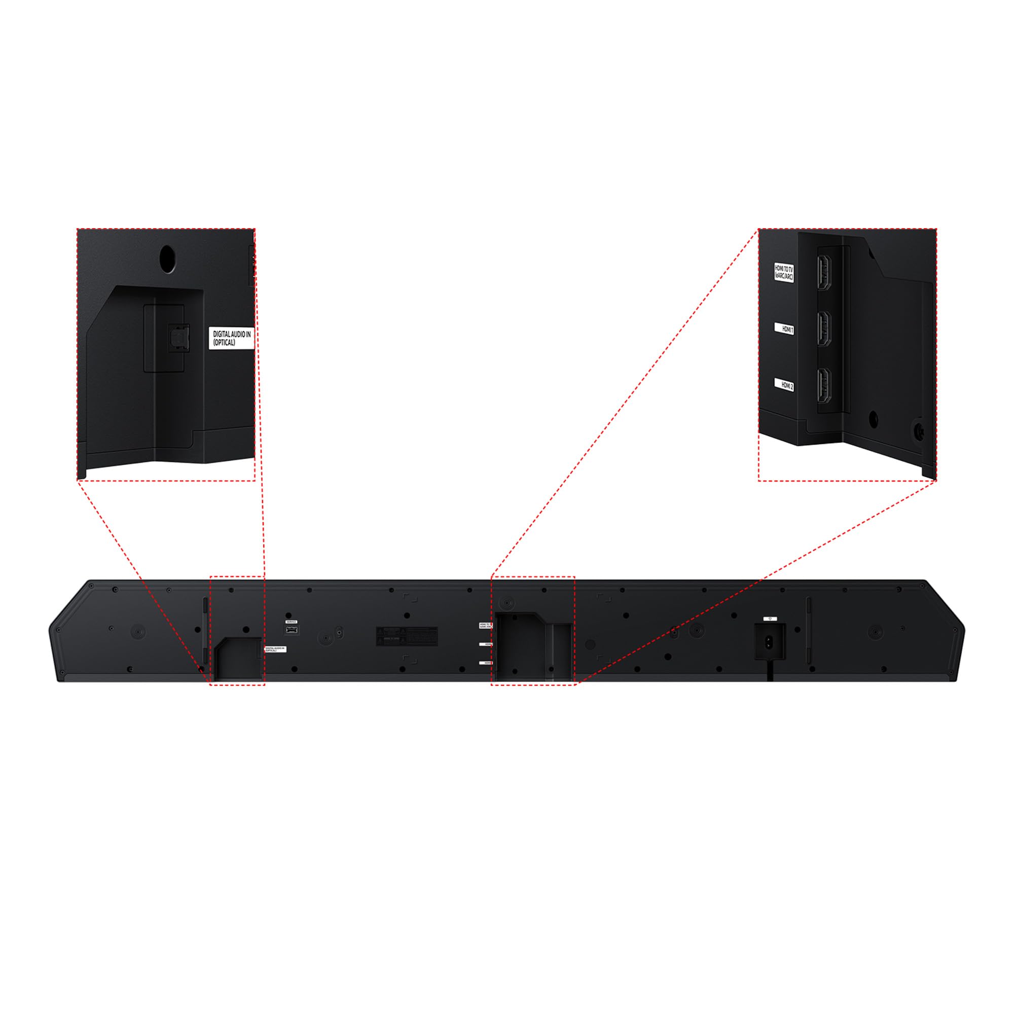 Samsung Q-Serie Soundbar HW-Q990H/XC 11.1.4 Canali, Full Surround Subwoofer, Rear Speaker, Wireless Dolby Atmos, DTS XSpaceFit Sound Pro, Q-Symphony, Connessione TV Wireless, 2026