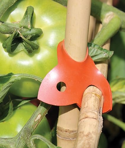 Miniatura 7 de Garden Things GC-2003 - Conector de estaca de goma elástica para plantas, 3 agujeros, color negro