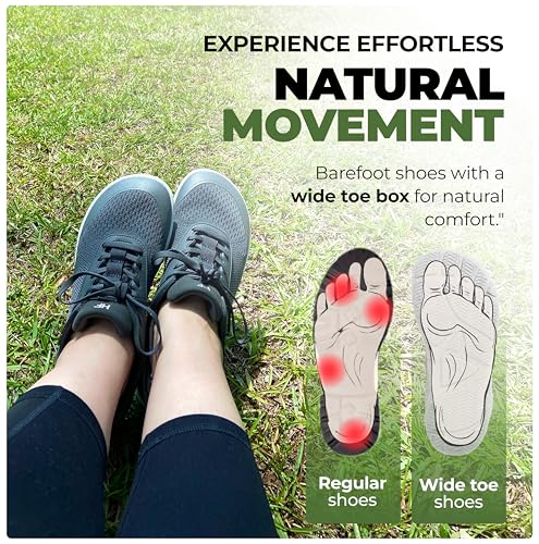 HF Stride – Hands-Off & Ergonomic Barefoot Shoes, Thin Sole & Ultra-Light, Effortless Wear Unisex3