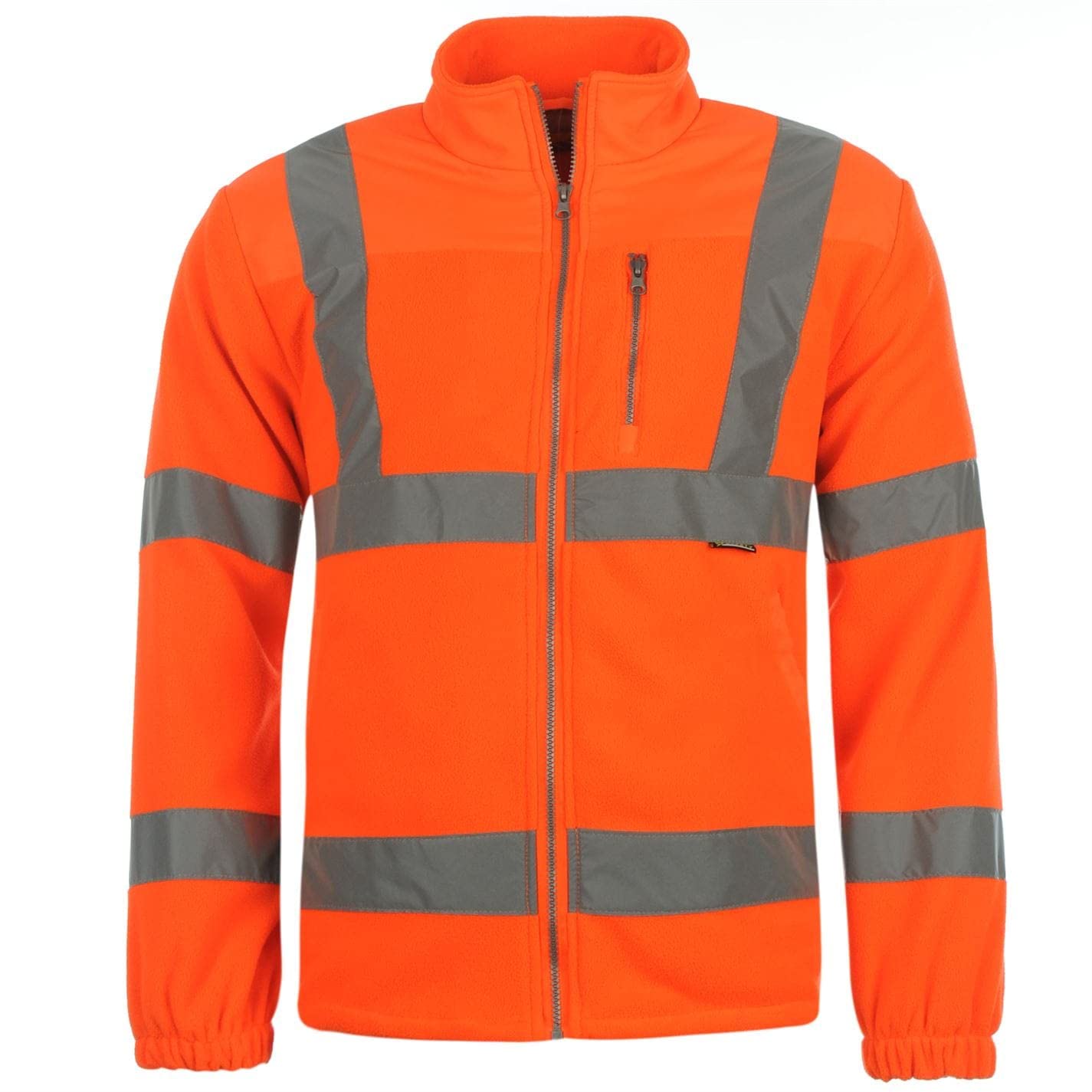 Dunlop Men's Hi Vis Fleece Jacket Orange Extra Large