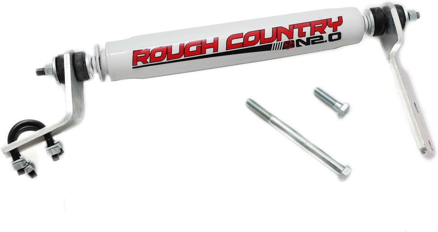 Rough Country Steering Stabilizer for 1982-2001 Chevy/GMC S10 2WD - 87400