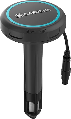 Gardena Soil Moisture Sensor: Automatic irrigation, can be used directly on the lawn, 5 m long connection cable, can be extended with extension cable (01867-20) - 1