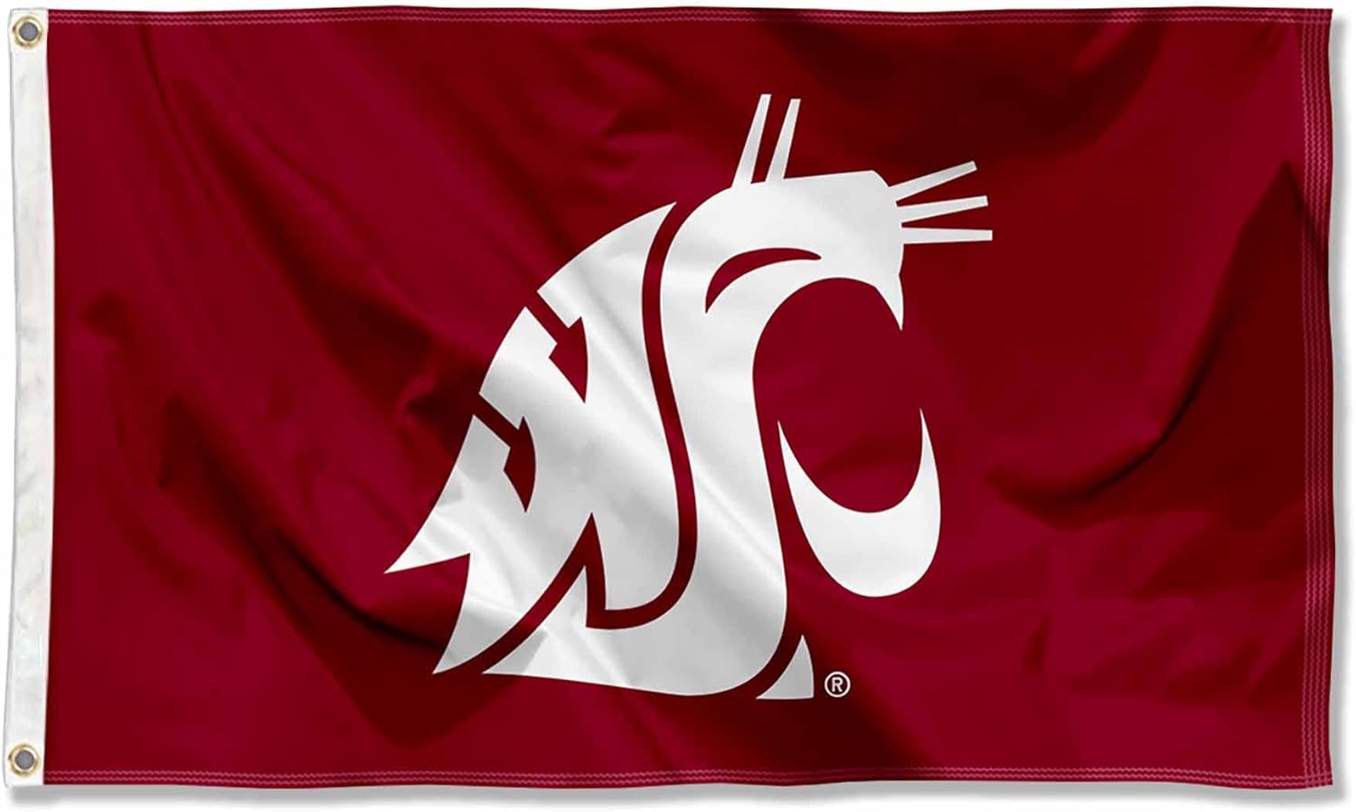 College Flags & Banners Co. Washington State Cougars WSU University Large College Flag