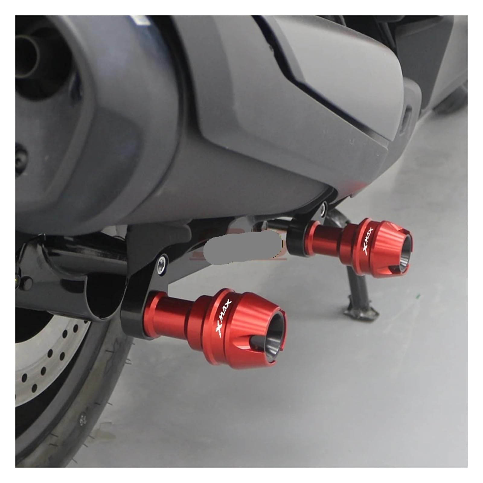 NOWY przedni widelec motocykla koło tłumik opadający rura rama ochronna rama suwak zabezpieczenie przed uderzeniem dla Yamaha XMAX300 2025 Ramka(Front After Blue)