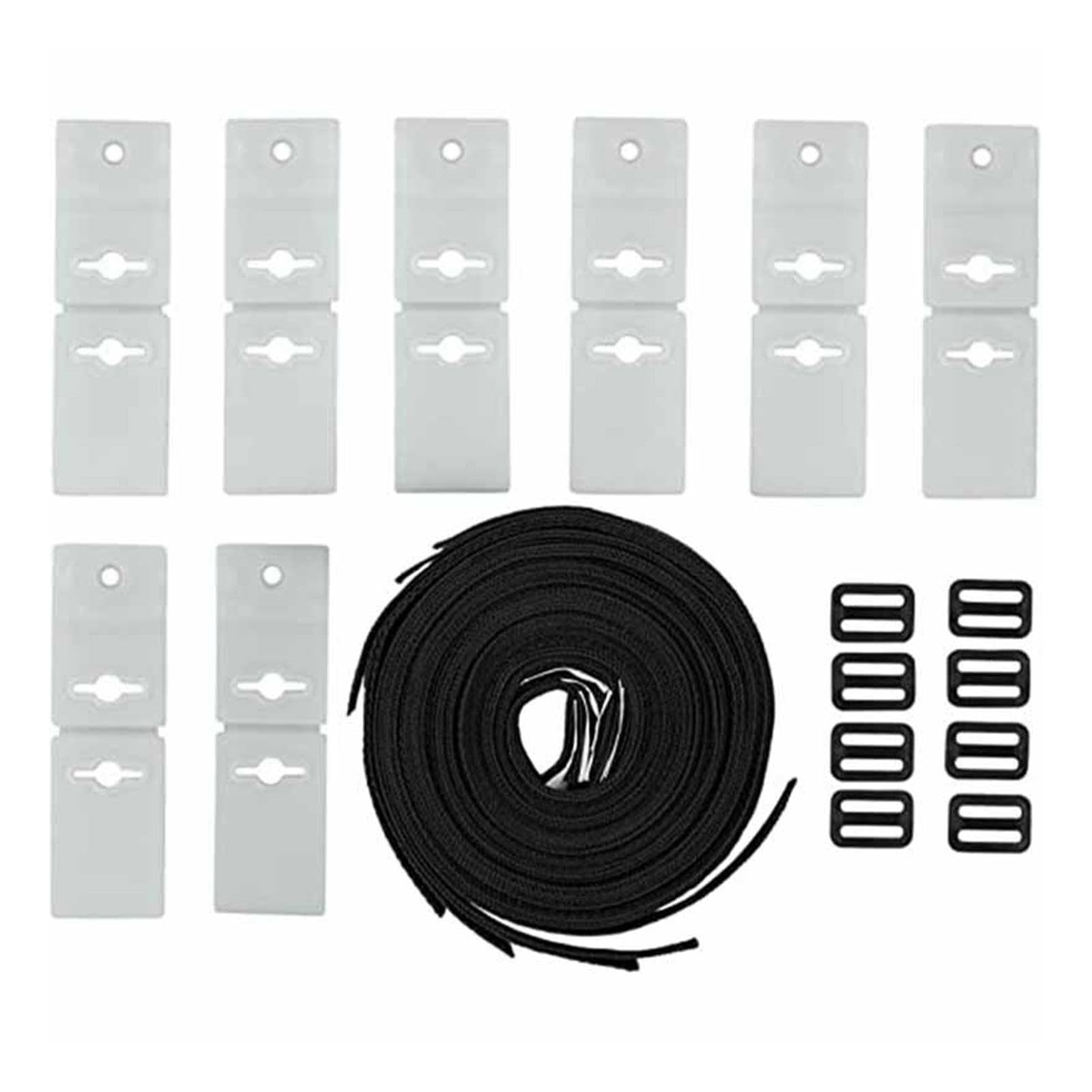 8X Pool Solar Cover Reel Attachment Kit Pool Reel Embedded Straps with Clips | Pool Covers & Rollers | Pool Equipment & Parts | Pools & Spas | Yard, Garden & Outdoor Living-image-14