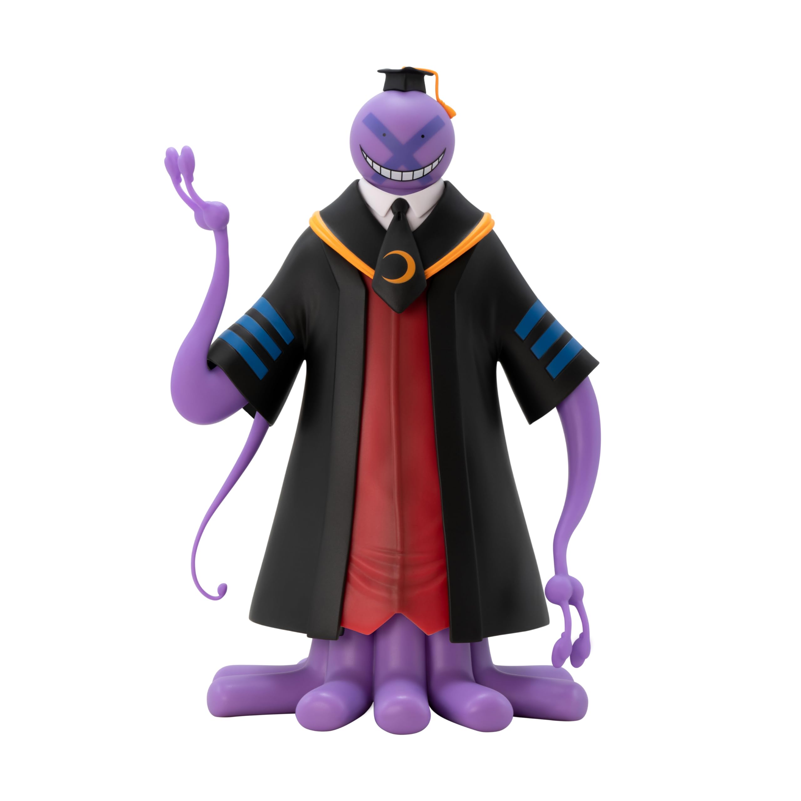 ABYstyle Studio Assassination Classroom Purple Koro Sensei SFC 7.8 Inch High PVC Collectible Figure Anime and Neck Statue Home Decoration Bedroom