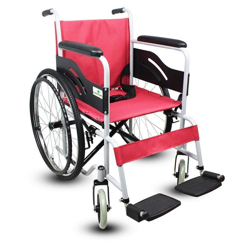Fauteuil roulant pour vieillard handicapé MU en alliage d'aluminium