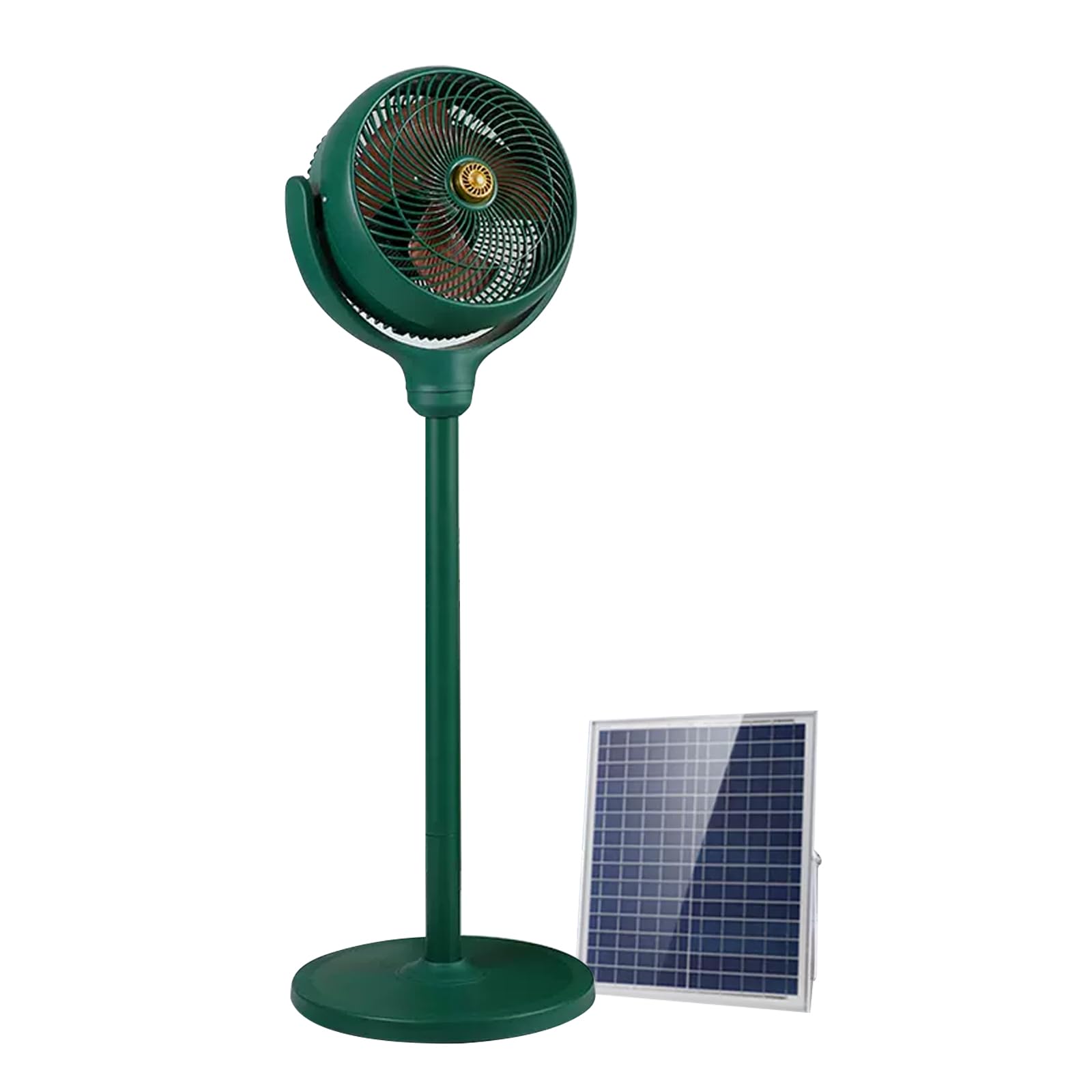 Ventilateur à panneau solaire fini la chaleur étouffante au bureau grâce à l'oscillation 3 vitesses
