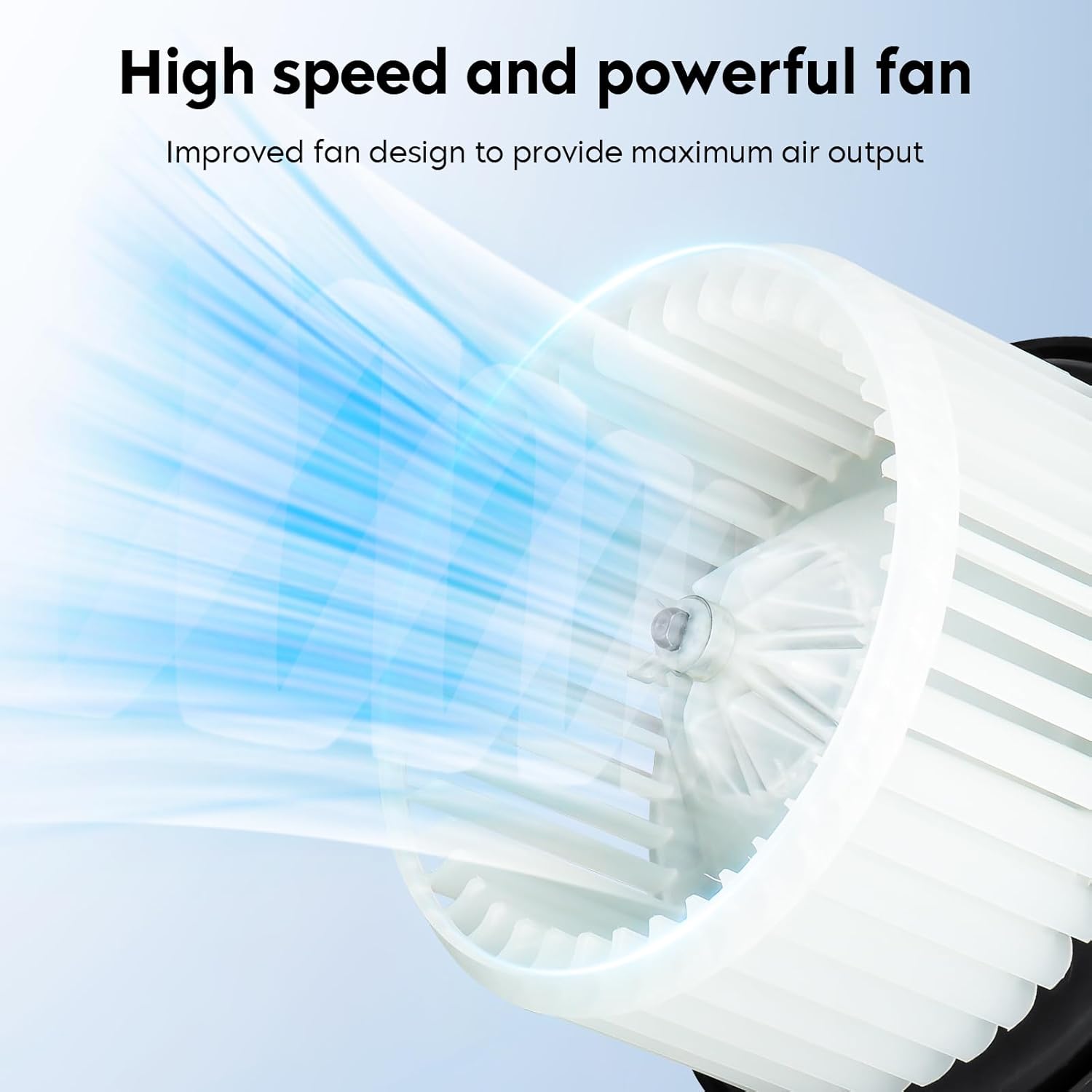 HVAC Heater Blower Motor w/Fan Cage for Toyota Tundra 2000-2006 (Except for The Crew Cab Pickup) Replaces for 700060 87103-0C010 A/C Air Conditioning Replacement