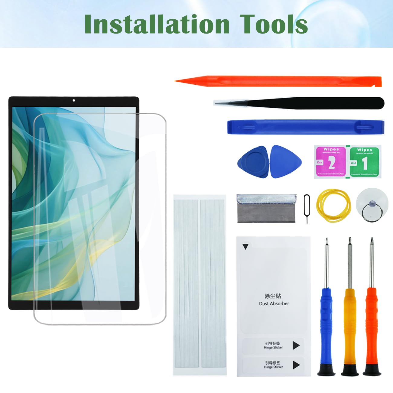 Schermo di ricambio per schermo LCD Lenovo Tab M10 HD 2nd TB-X306X con kit