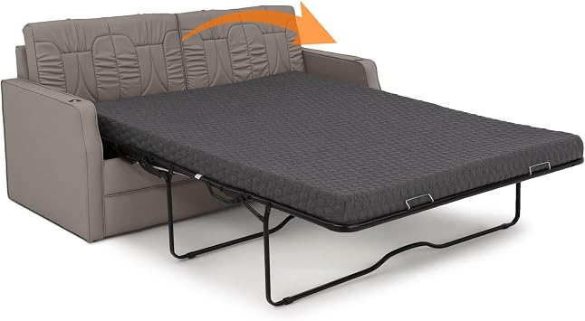 De Leon PS Pull-Out Sleeper Sofa, 68 Wide, Ultimate Leather, Light Antelope