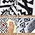 GEUOYEE Reversible Mats - 5' x 8' Outdoor Rug, Plastic Straw Rug, Modern Area Rugs, Large Floor Mat for Outdoors, RV, Garden, Patio, Backyard, Deck, Picnic, Beach, Camping, Blue & White