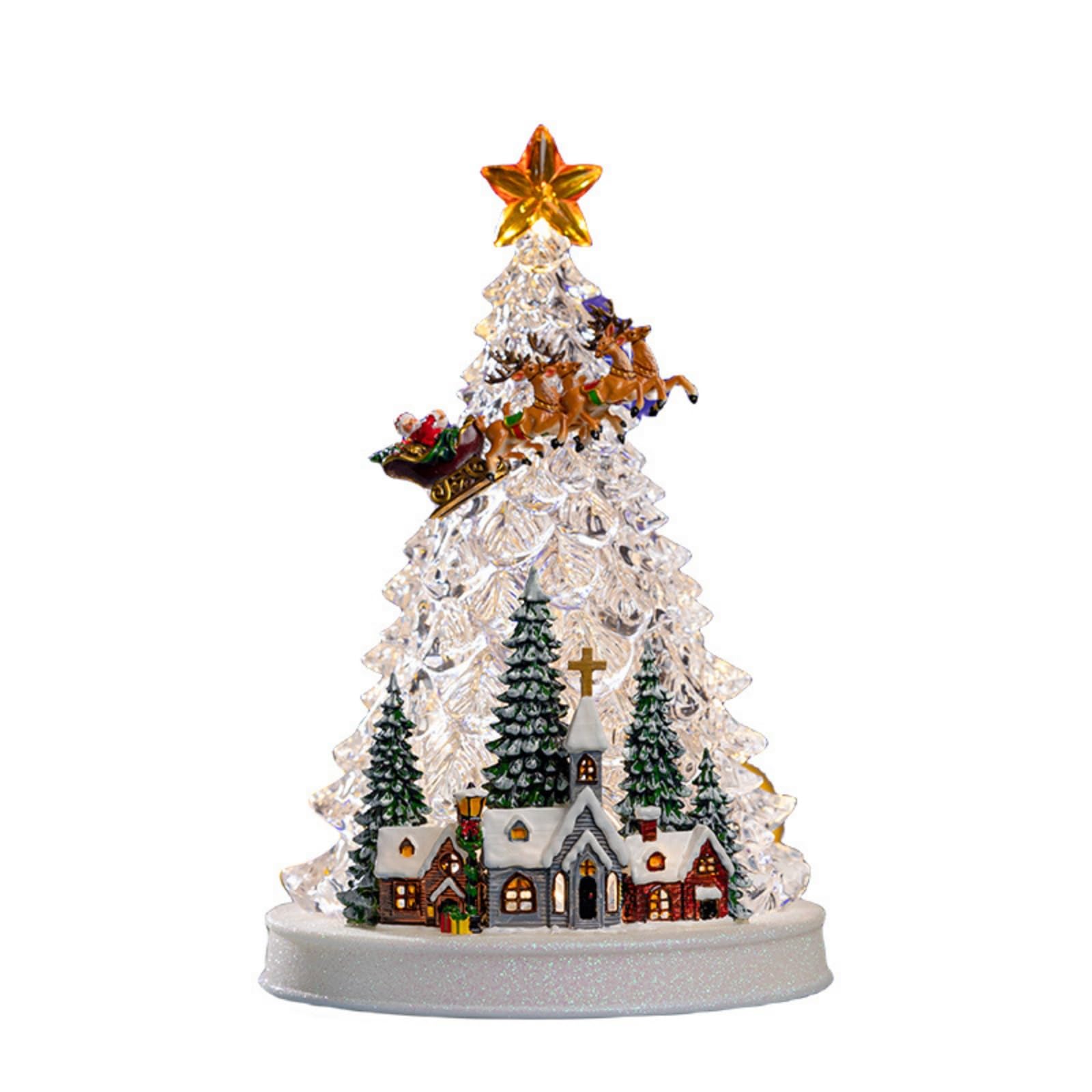 Amazon.co.jp: Suzapiwクリスマスツリーオルゴール、クリスマス