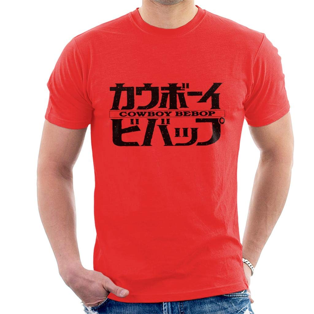 Cowboy Bebop Logo Men's T-Shirt Red