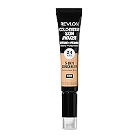 Vista 23 de Revlon ColorStay Skin Awaken Corrector 5 en 1, ligero, cremoso maquillaje facial duradero con cafeína y vitamina C, para imperfecciones, ojeras