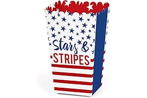 Big Dot of Happiness Stars & Stripes Patriotic Bucket