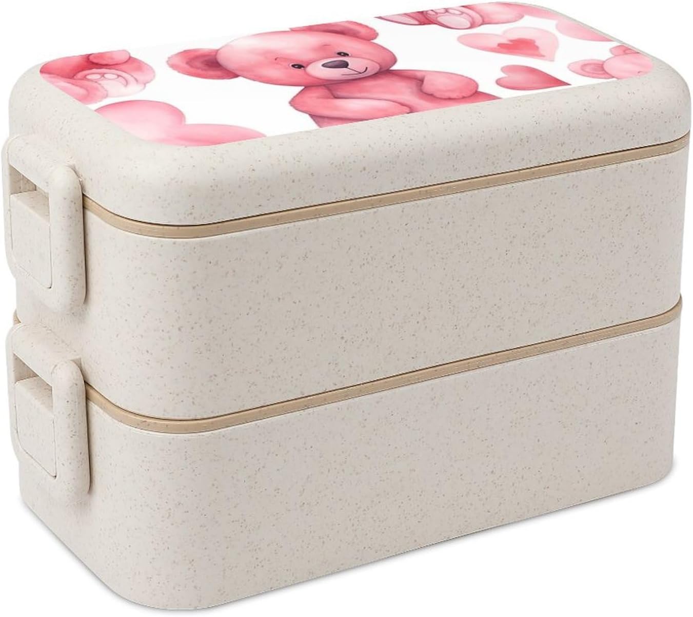 DJUETRUI Bento Box Adult Lunch Box Double Insulated Boxes Reusable