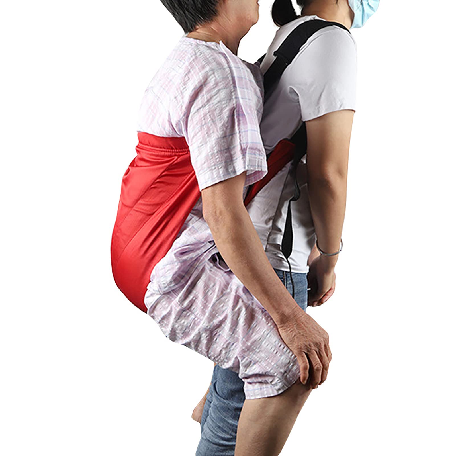 Arnés de elevación con cinturón de Transferencia, arnés de elevación de Cuerpo Completo para Pacientes, Equipo de elevación médica para Ancianos, bariátricos y discapacitados