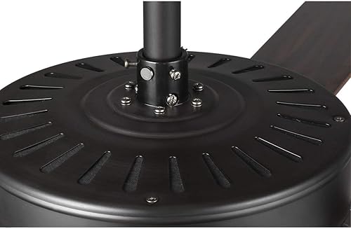 Miniatura 19 de AirPro Collection - Ventilador de techo de cinco aspas de 52 pulgadas con kit de luz blanca grabada