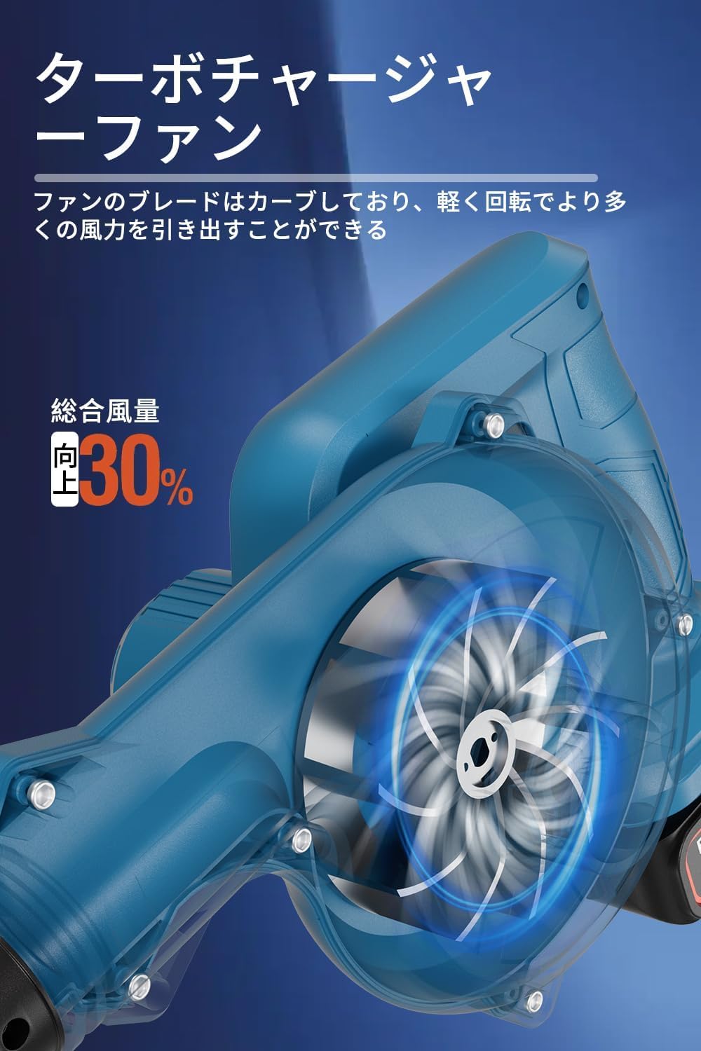 Amazon.co.jp: ブロワー マキタバッテリー共通 ブロアー 1台2役