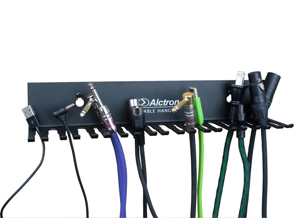 ALCTRON CPS200 MENSOLA A PETTINE SEPARA CAVI DA STUDIO DA 5 A 13 Mm Sganciabile A Muro