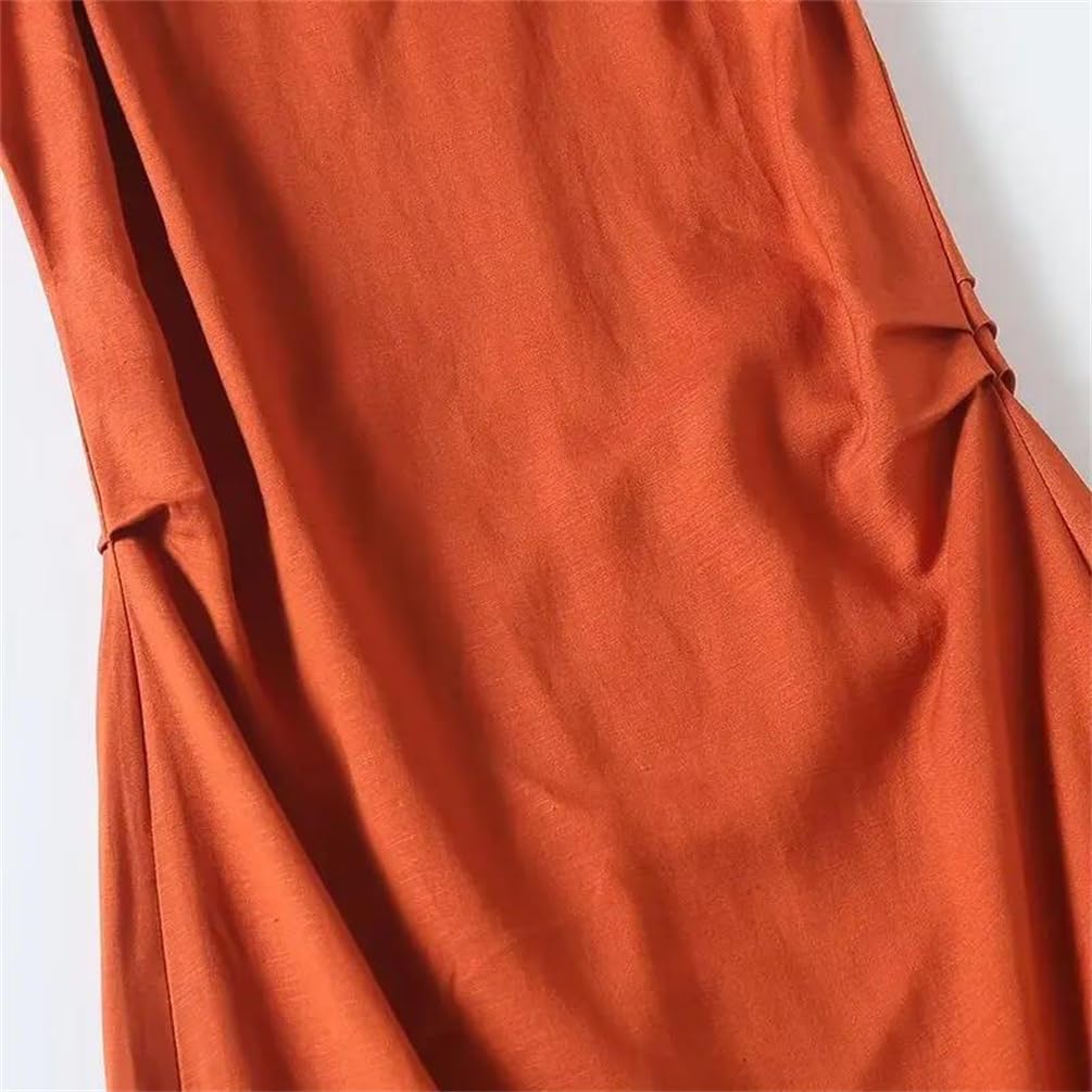 Women Round Collar Casual Dress Everyday Casual Wear Dress